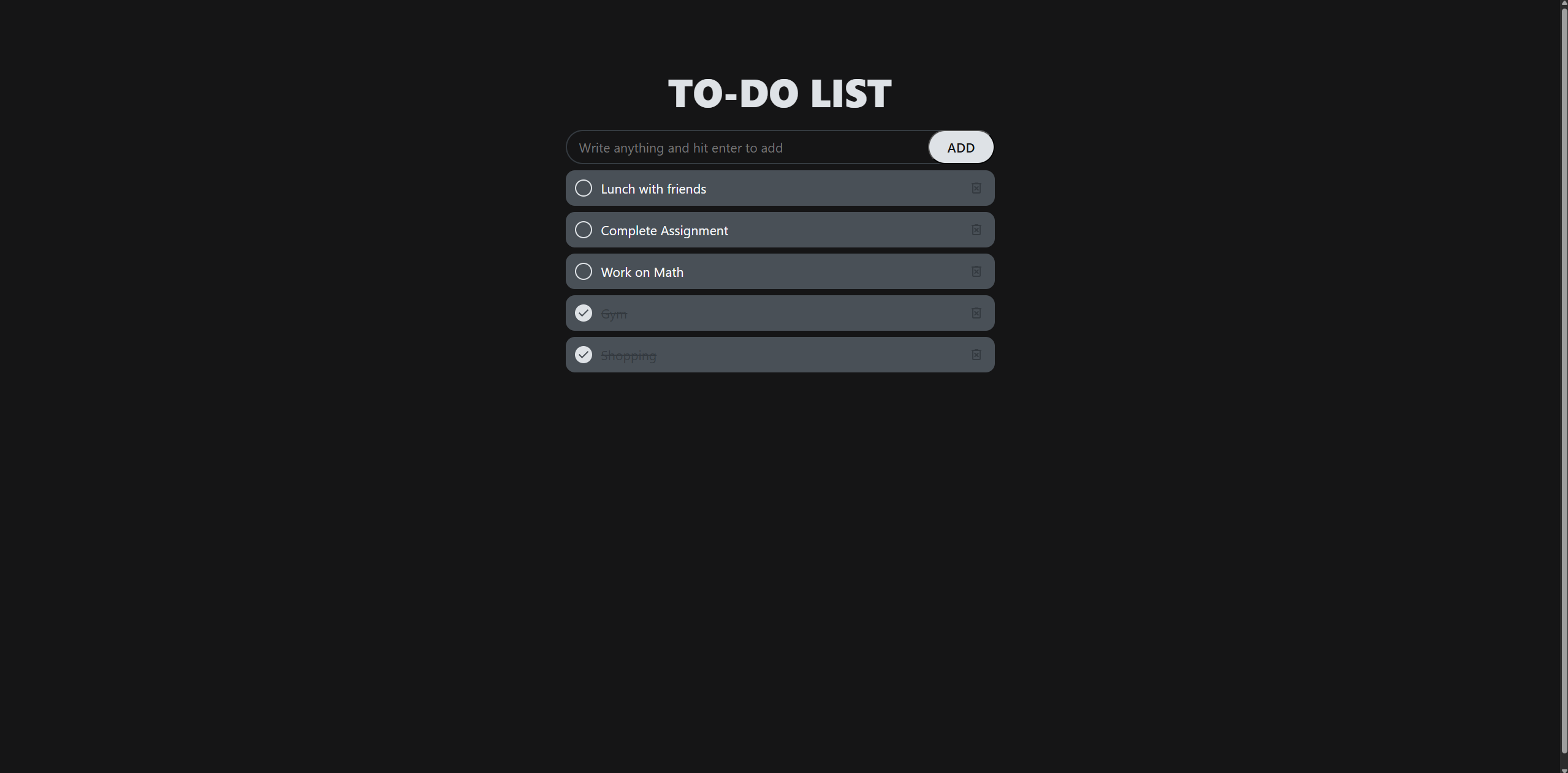 Project Screenshot